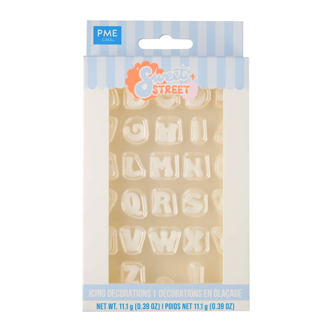 PME Cake Sweet Street® Letter Set Icing Decorations